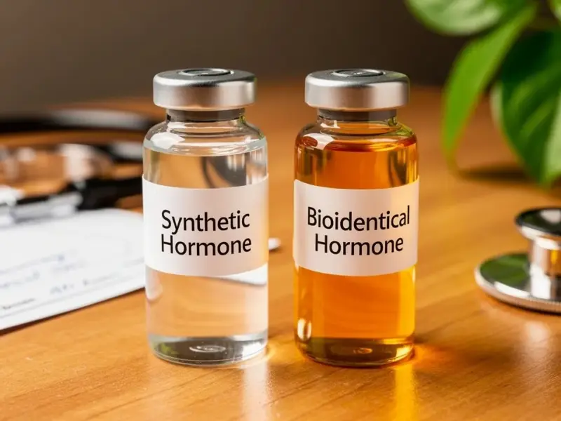 Synthetic Hormone Replacement vs. Natural: Key Differences Explained