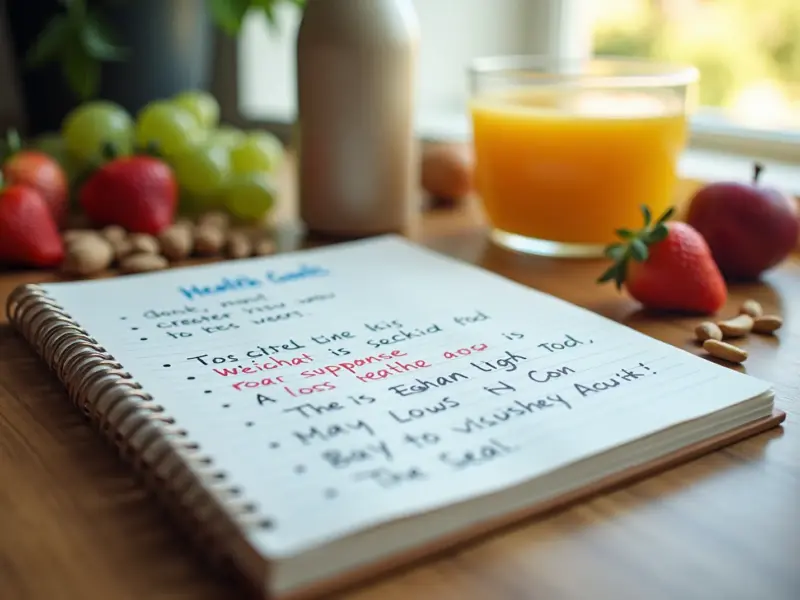 5 Steps to Create Your Easy Weight Loss Plan Today