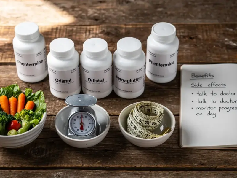 Compare 4 Weight Loss Medication Options for Effective Choices