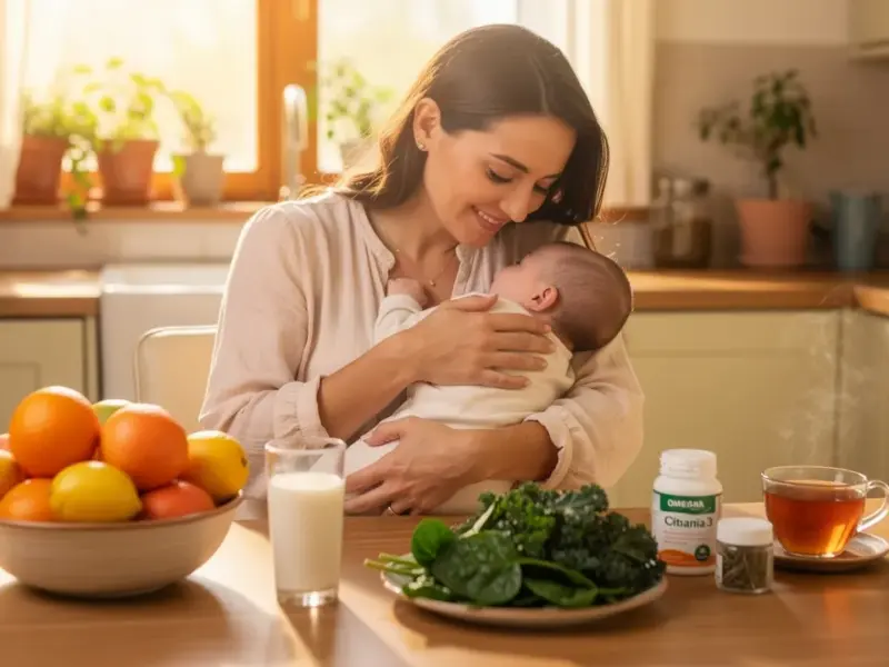 10 Supplements Safe for Breastfeeding Moms to Boost Health
