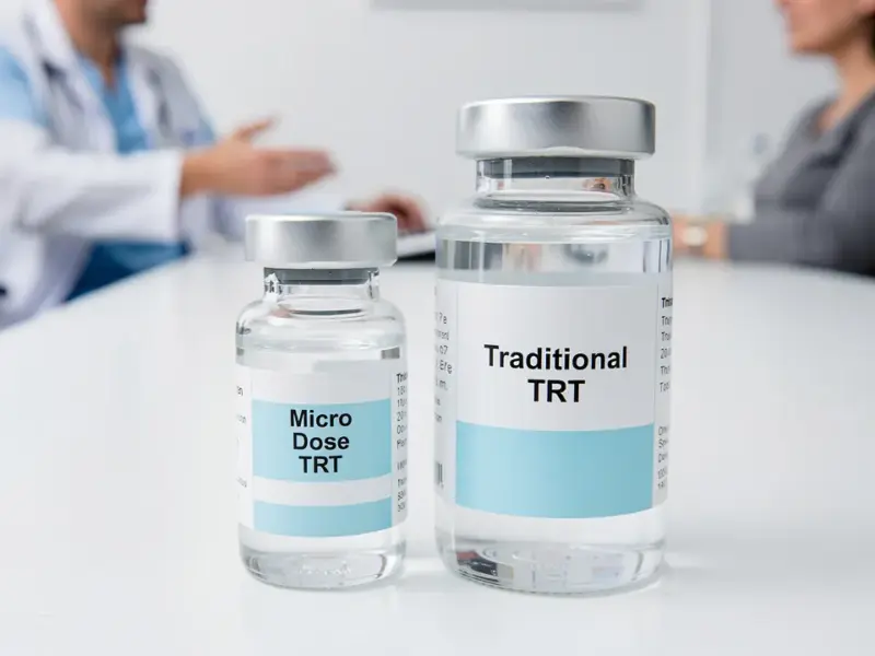 Micro Dose TRT vs. Traditional TRT: Key Comparisons for Your Health